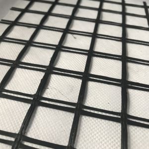 Stiklo pluošto „Geogrid“ kompozito „Spunbond“ geotekstilė