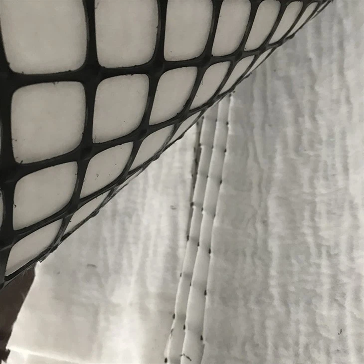 PP Geogrid Composited With Geotextile